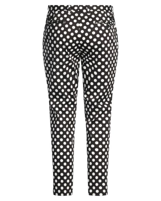 Dolce & Gabbana Black Pants Cotton, Elastane for men