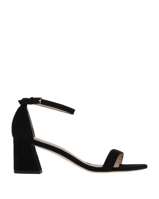 Stuart Weitzman Black Sandals