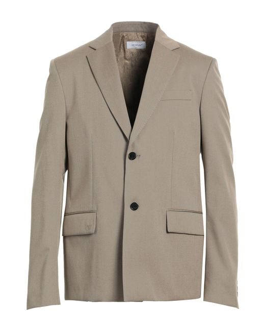 Off-White c/o Virgil Abloh Brown Blazer for men