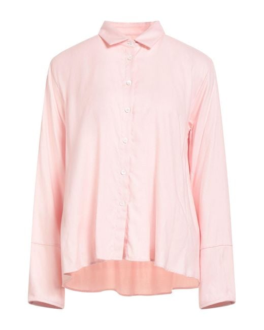 Robert Friedman Pink Shirt Cotton, Tencel