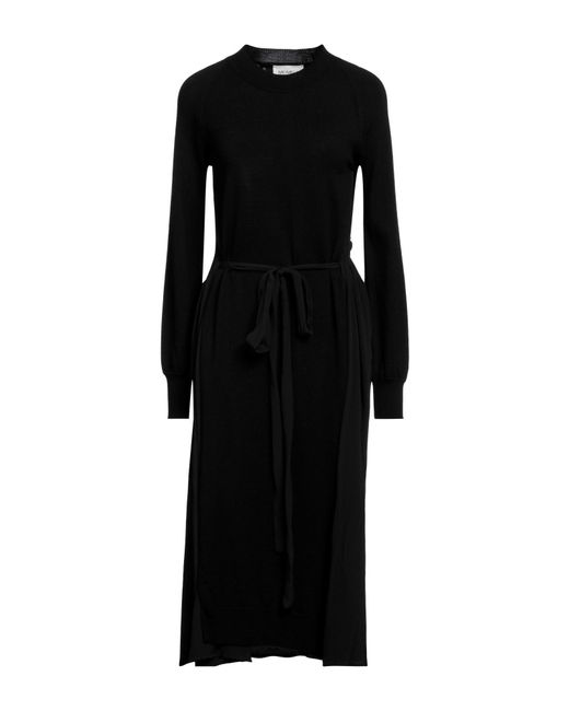 MEIMEIJ Black Midi Dress