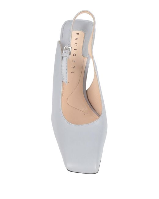 Cesare Paciotti White Pumps Leather