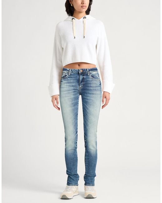 ARMANI EXCHANGE Blue Jeans Cotton, Polyester, Elastane
