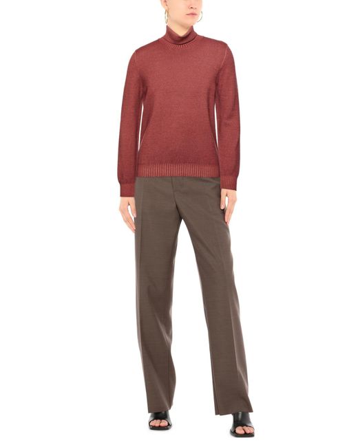 Barba Napoli Red Turtleneck for men