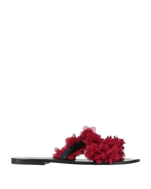 Daniele Ancarani Red Sandals