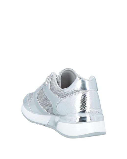 guess silver trainers