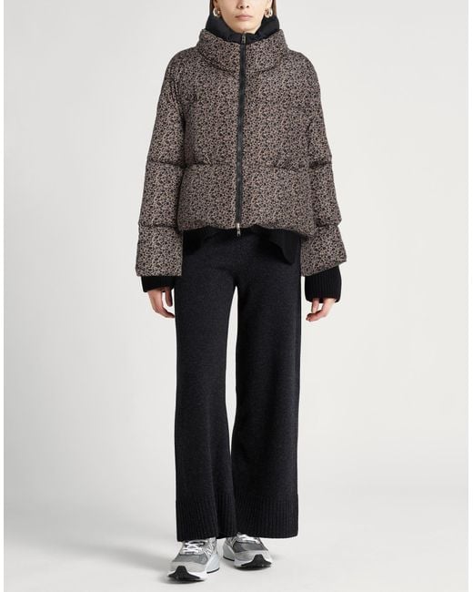 Doudoune Plumes Ou Synthétique Herno en coloris Gray