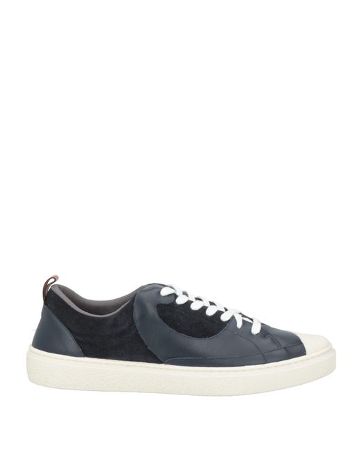 Etro Blue Sneakers Leather for men