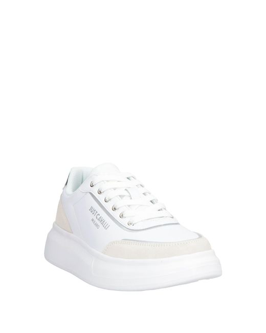 Just Cavalli White Sneakers