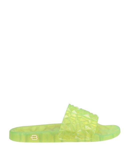 Baldinini Green Sandals Pvc