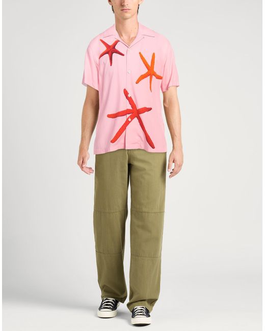 Camisa Sandro de hombre de color Pink