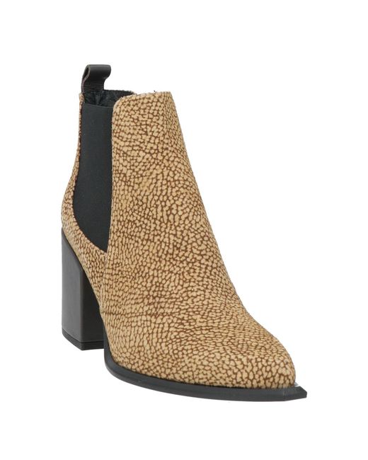 Borbonese Brown Ankle Boots