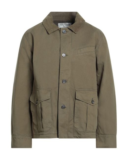 Officine Generale Green Jackets for men