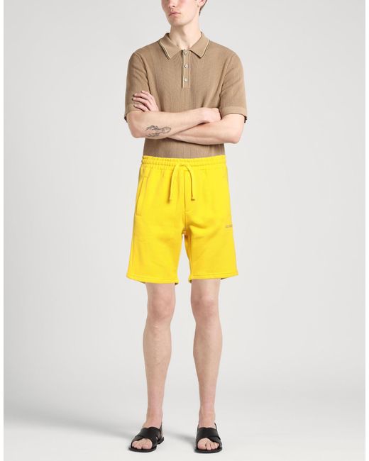 Les Deux Yellow Shorts & Bermuda Shorts Cotton for men