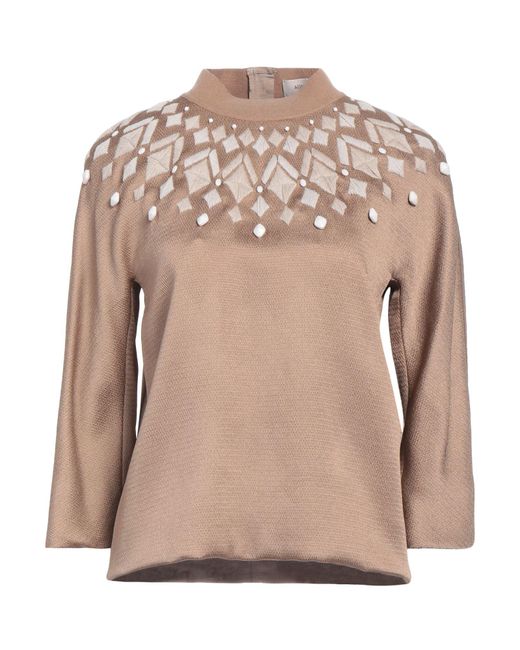Agnona Pink Top Viscose, Acetate