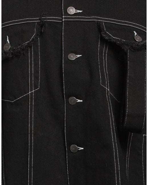 Julfer Black Denim Outerwear