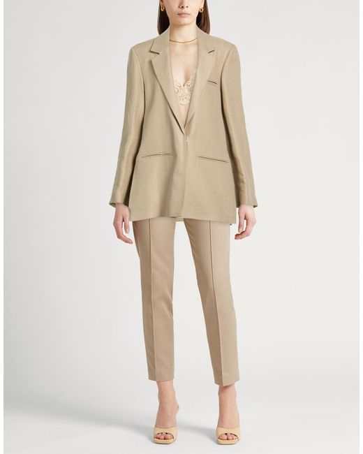 Peserico Natural Sand Blazer Linen
