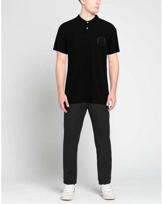 Aspesi Black Polo Shirt for men