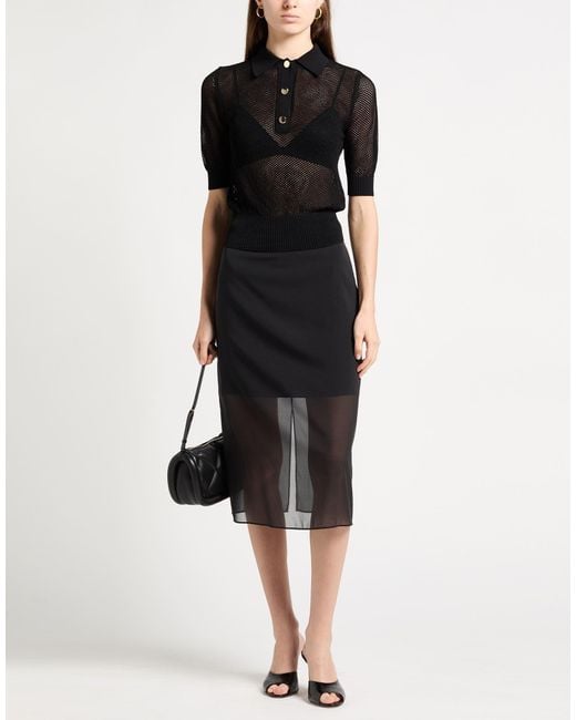 Sportmax Black Polo Shirts