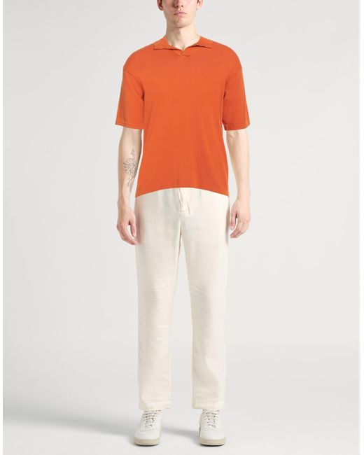 Pullover di Roberto Collina in Orange da Uomo