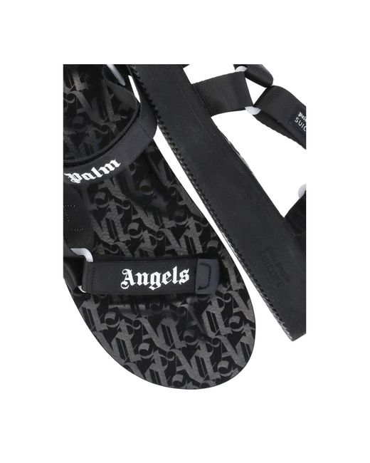 Sandalias Palm Angels de hombre de color Black