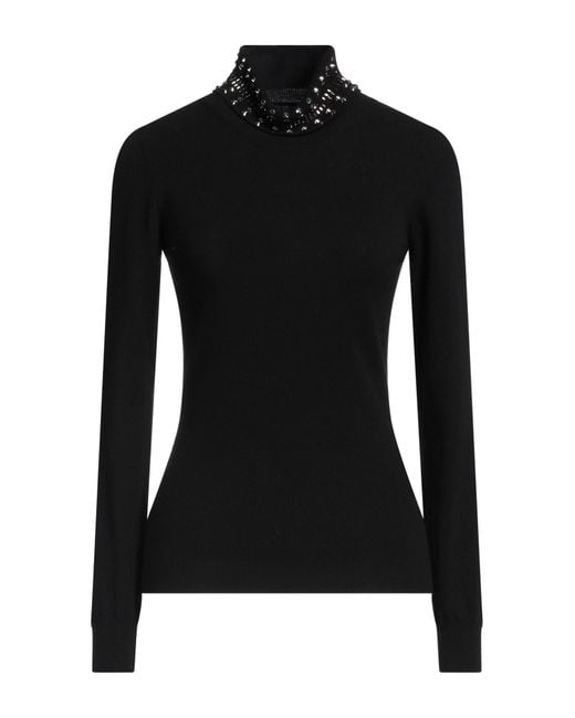Versace Black Rollkragenpullover