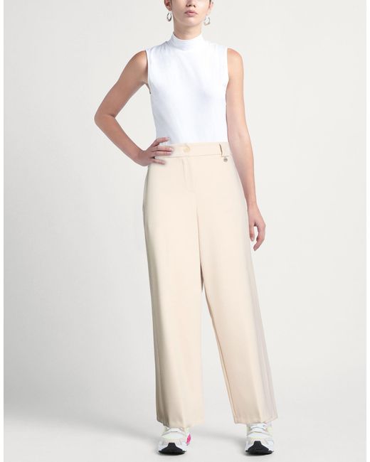 Berna Natural Pants Polyester, Viscose, Elastane