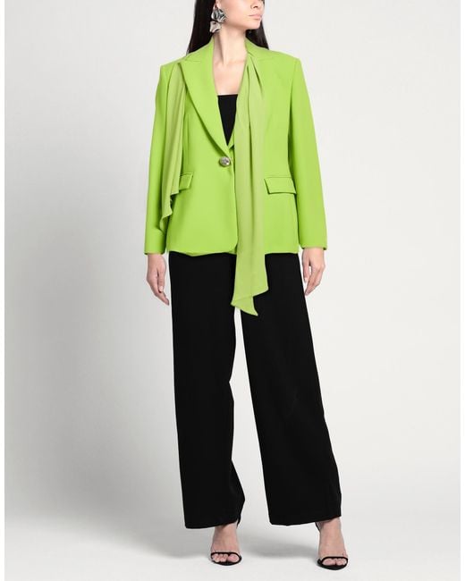 Clips Green Blazer Polyester, Elastane