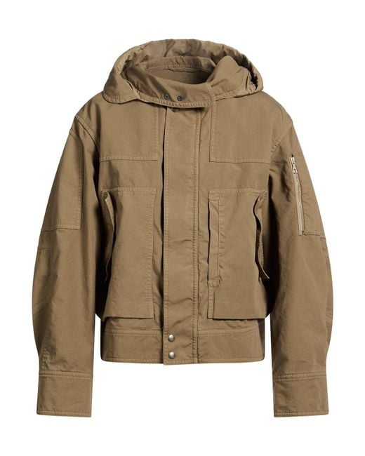 Dries Van Noten Green Jacket Cotton for men