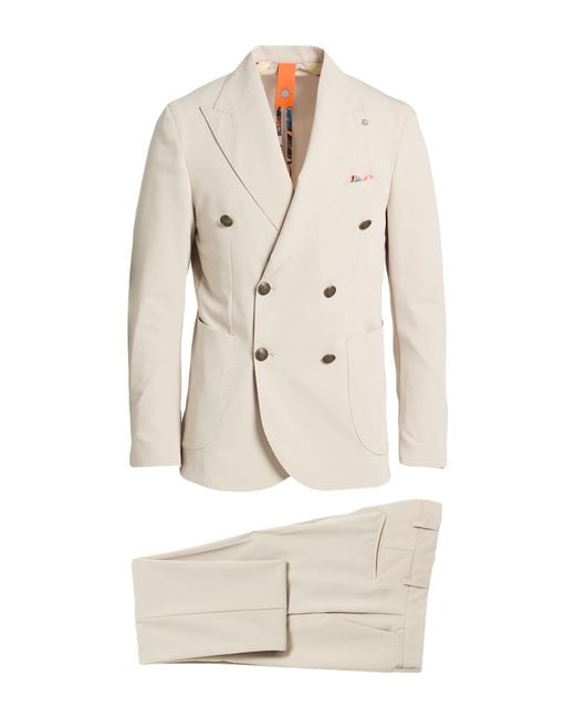 Traje Bharnaba de hombre de color White