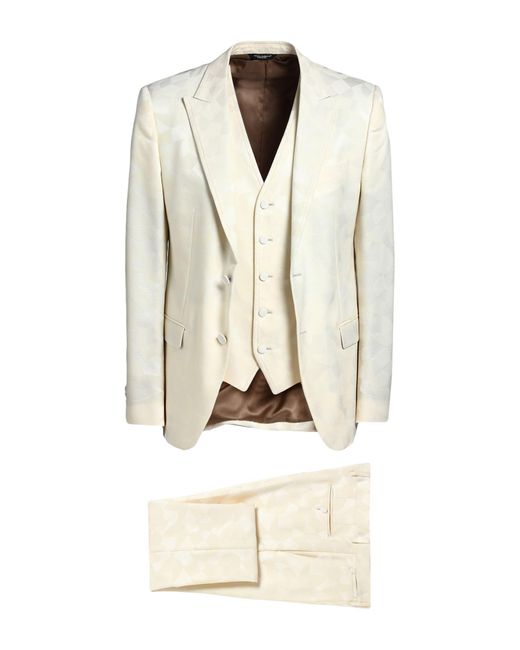 Dolce & Gabbana Natural Suit for men