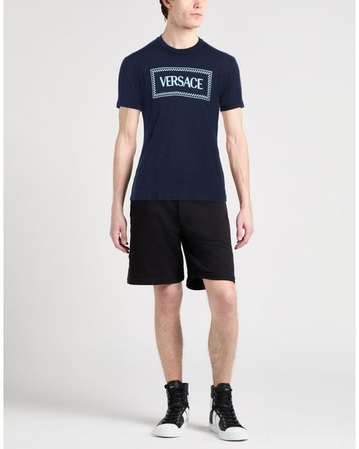 Versace Blue T-shirt for men