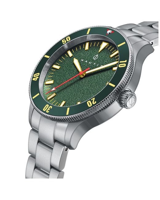 Nautis Armbanduhr in Green für Herren