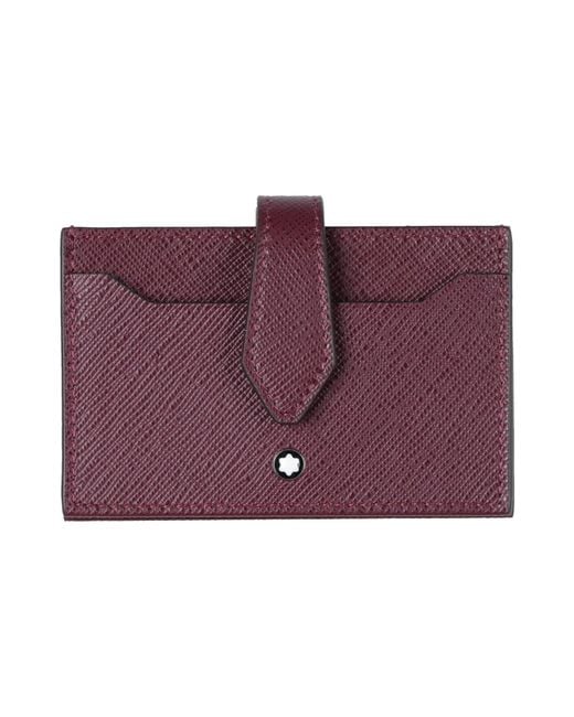 Montblanc Purple Cardholders