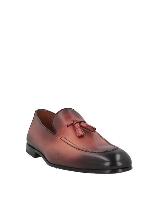 Doucal's Brown Panarea Loafers Leather for men