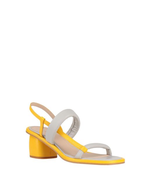 Alysi Yellow Sandals