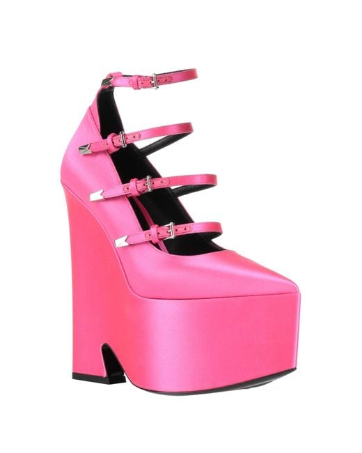 Versace Pink Pumps
