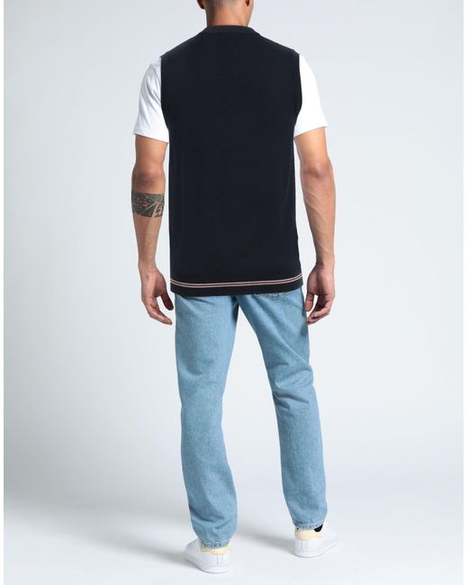 Fred Perry Blue Cardigan for men