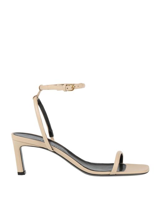 Evangelie Smyrniotaki x Sergio Rossi White Sandals