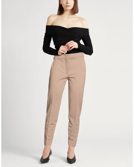 Max Mara Natural Pants Viscose, Polyamide, Elastane