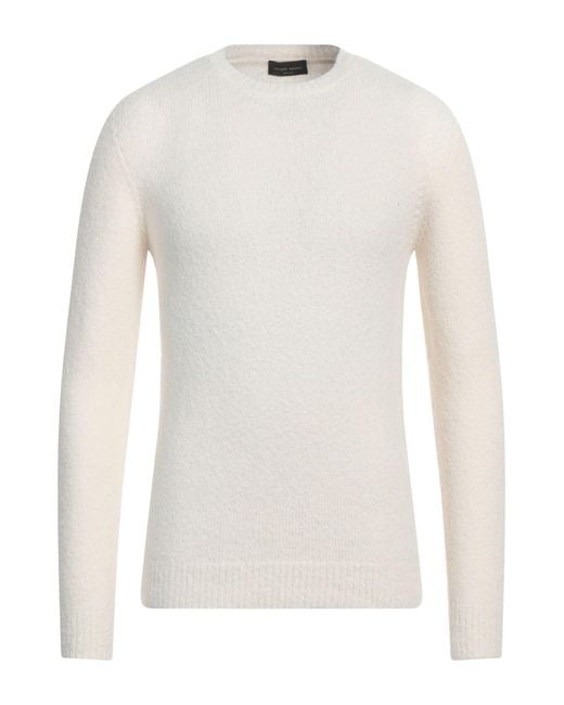 Pullover Roberto Collina de hombre de color White
