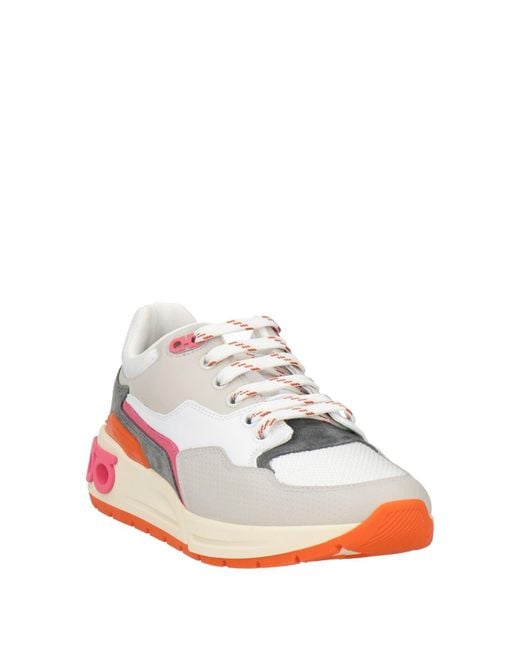 Ferragamo White Trainers