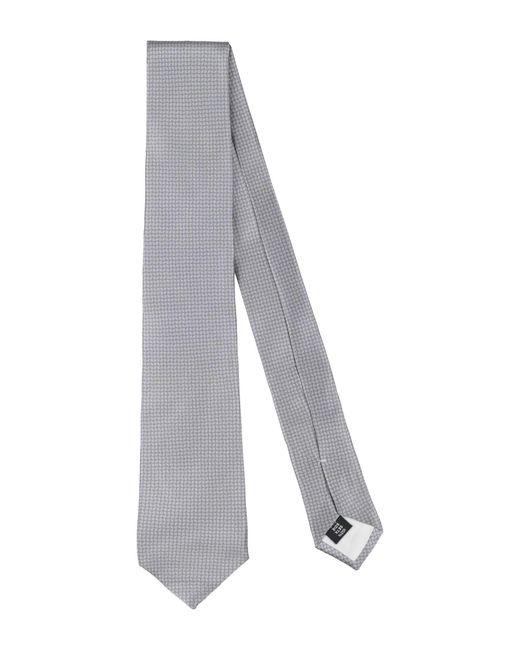 Tagliatore Gray Ties & Bow Ties Silk for men