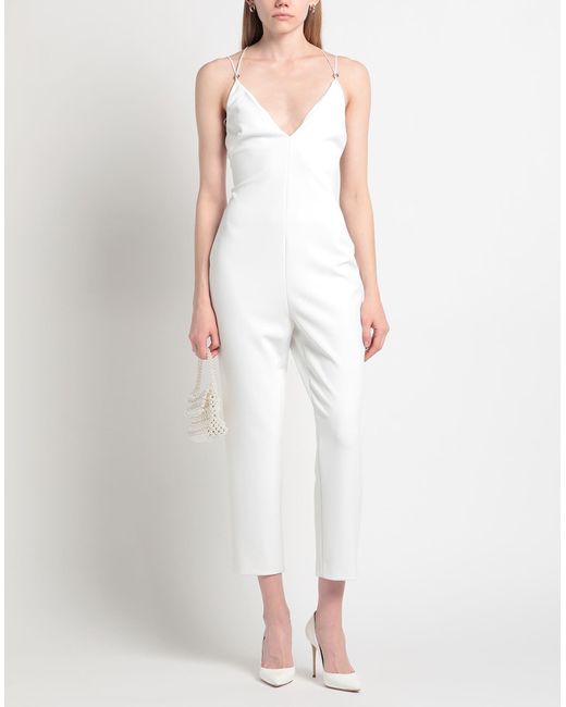 Mono enterizo Pinko de color White