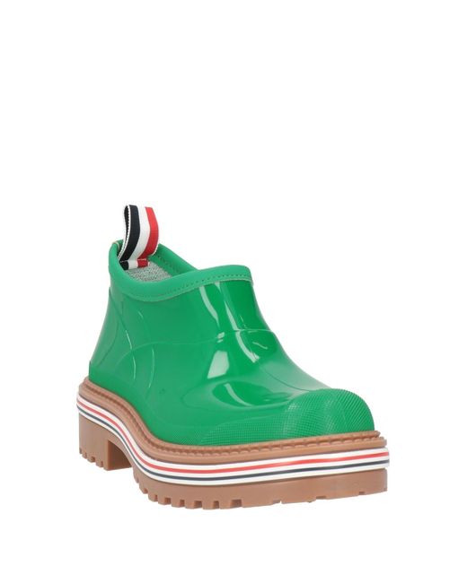 Thom Browne Green Ankle Boots