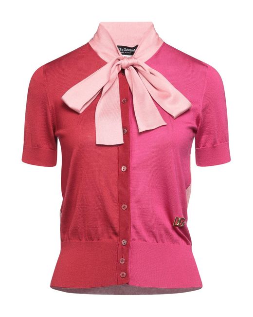 Dolce & Gabbana Pink Cardigan