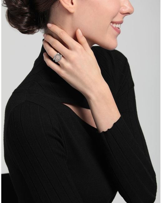 Silver tory hotsell burch ring