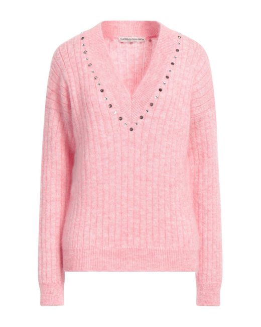 Pullover Alessandra Rich de color Pink