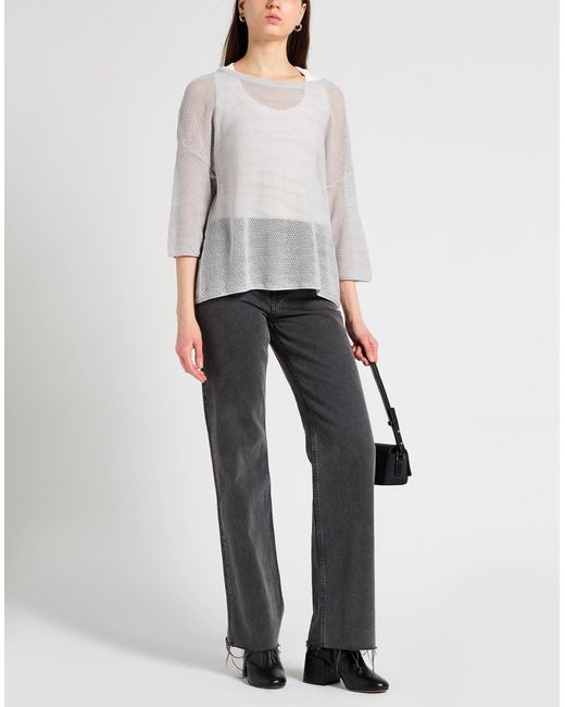 Kangra Gray Sweater Cotton, Polyester