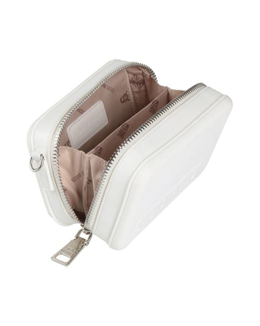 Steve Madden White Cross-Body Bag